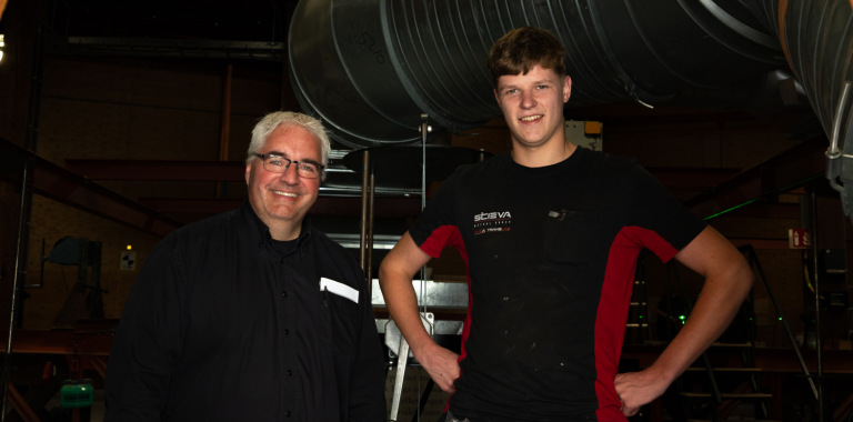 Groepsfoto concertgebouw